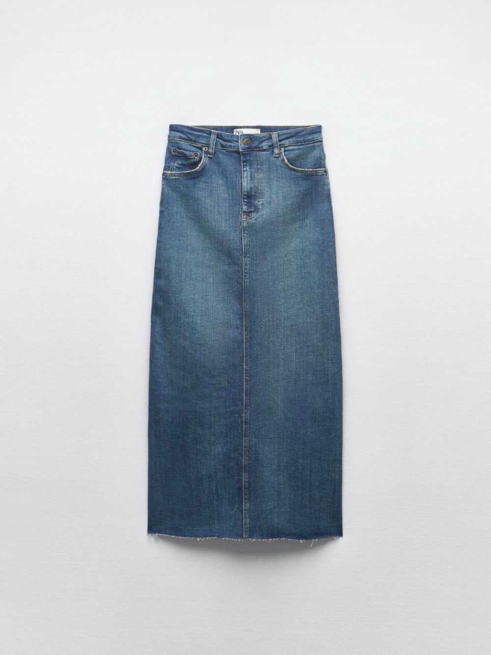 ZW The Stretch Denim Pencil Skirt